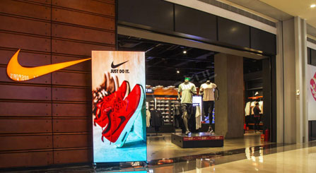 Cartel LED para Nike