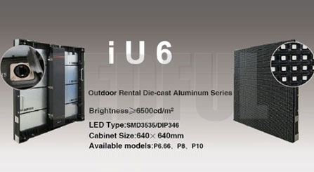 2013 LEDFUL oferta iU 6 -- Evento de alquiler al aire libre Show LED P