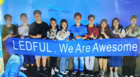 El equipo de ventas de LEDFUL tuvo unas grandes vacaciones en Zhuhai
