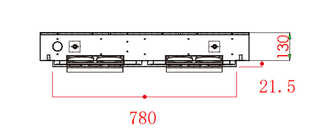 Outdoor cooling LED display Cabinet design